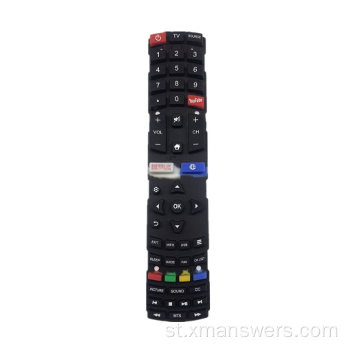 Konopo ea Remote Control ea Remote ea Silicone Conductive